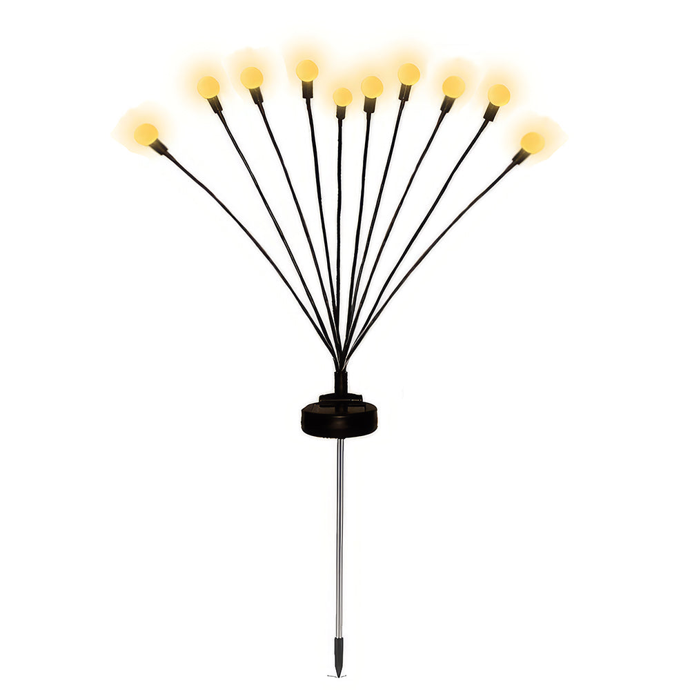 Solar Firefly Swaying Garden Lights, 2 Pack