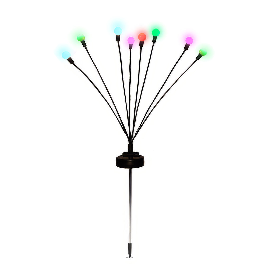 Solar Firefly Swaying Garden Lights, 2 Pack
